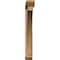 Ekena Millwork Thorton Slat Smooth Bracket w/ Offset Brace, Western Red Cedar, 5 1/2"W x 42"D x 42"H BKT0604X42X42THR06SWR - alternate 2
